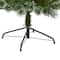 7ft. Pre-Lit Wisconsin Slim Snow Tip Pine Artificial Christmas Tree with Clear LED Lights